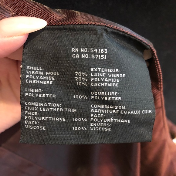 Andrew Marc Wool Cachemire blend Coat - Picture 9 of 9